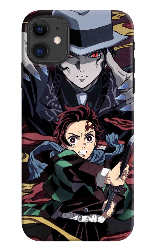 Demon Slayer iPhone 11 Hard Case Back Cover by Casekaro