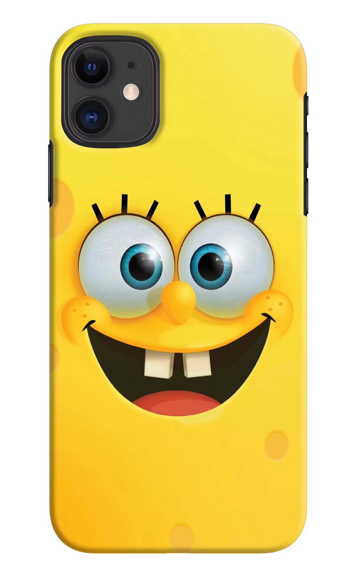 Sponge 1 iPhone 11 Hard Case Back Cover by Casekaro