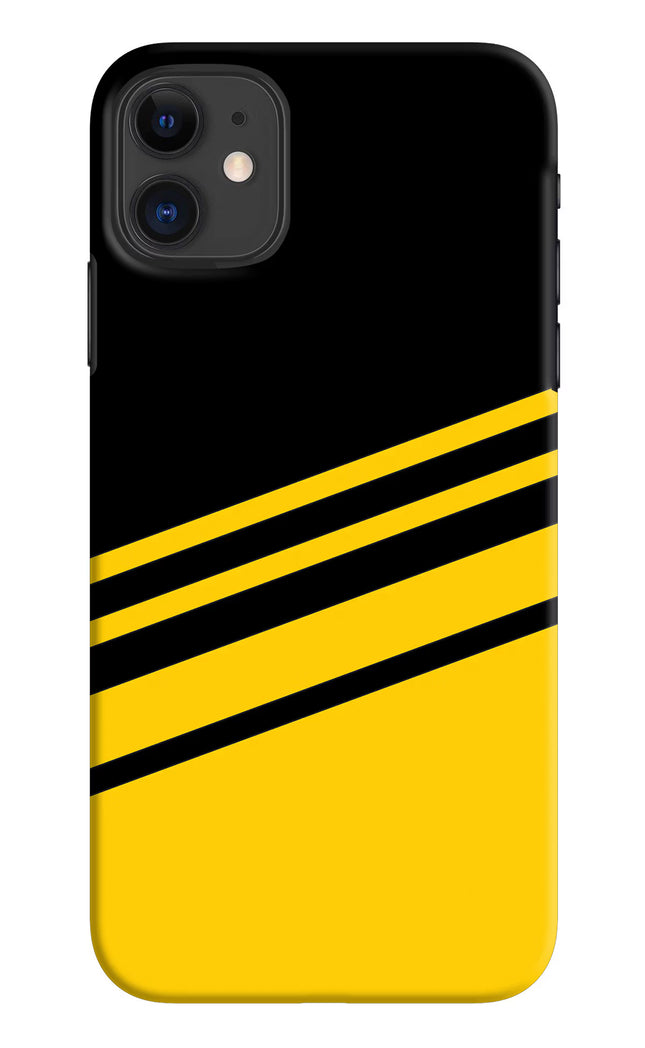Yellow Shades iPhone 11 Hard Case Back Cover by Casekaro