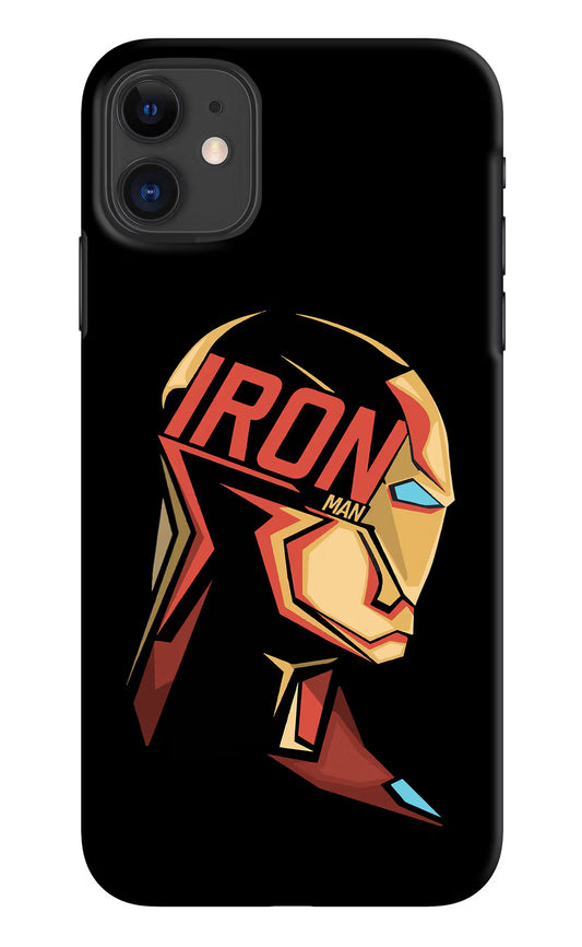 IronMan iPhone 11 Hard Case Back Cover by Casekaro