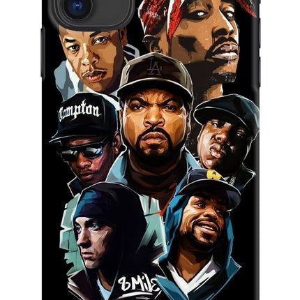 Rappers iPhone 11 Hard Case Back Cover by Casekaro