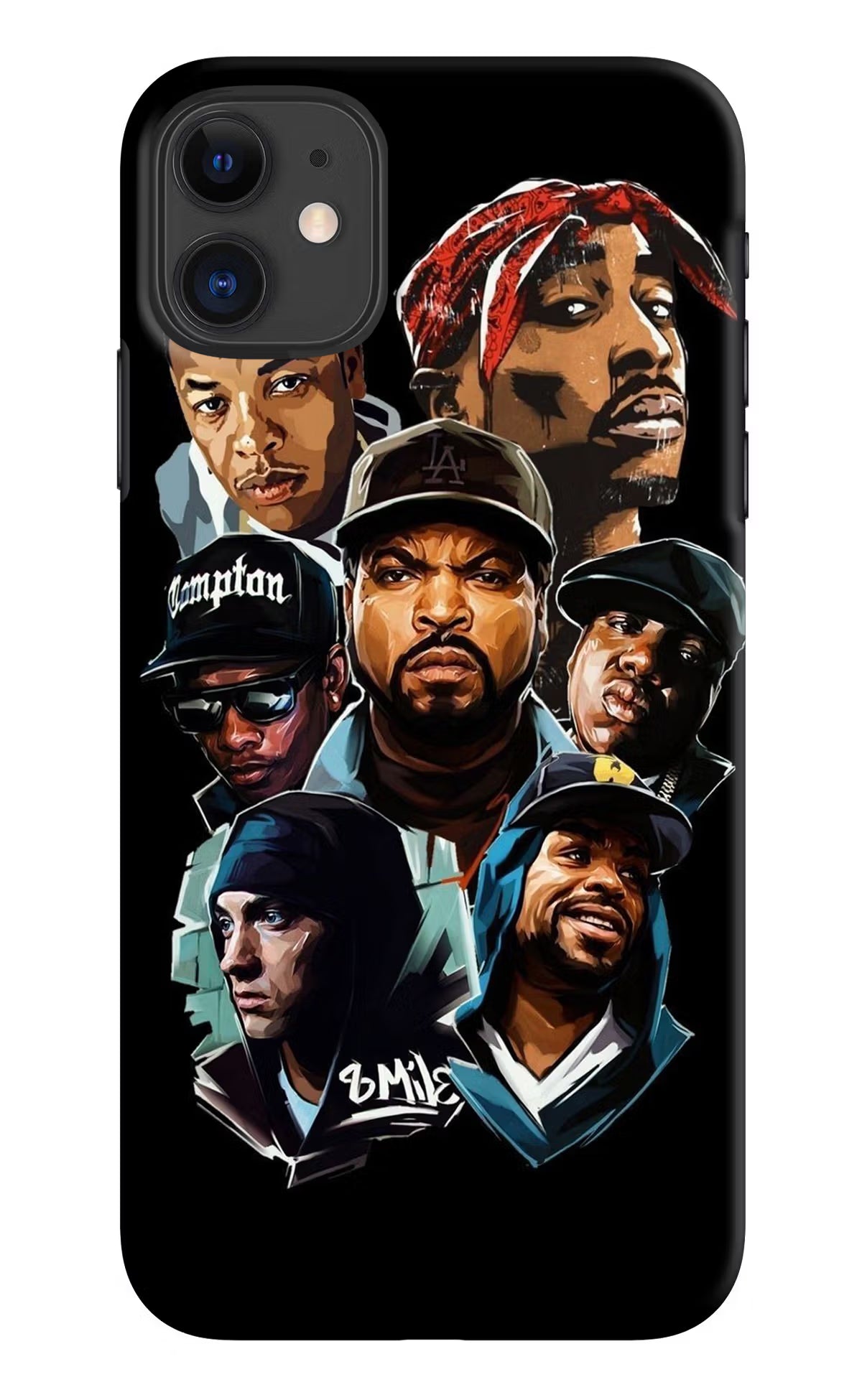 Rappers iPhone 11 Hard Case Back Cover by Casekaro