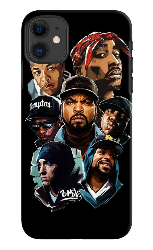 Rappers iPhone 11 Hard Case Back Cover by Casekaro