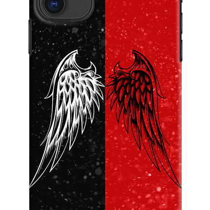 Wings iPhone 11 Hard Case Back Cover by Casekaro