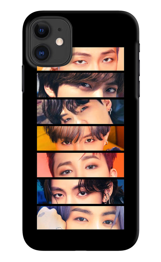 BTS Eyes iPhone 11 Hard Case Back Cover by Casekaro