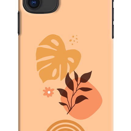 Bohemian Art iPhone 11 Hard Case Back Cover by Casekaro