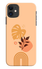 Bohemian Art iPhone 11 Hard Case Back Cover by Casekaro