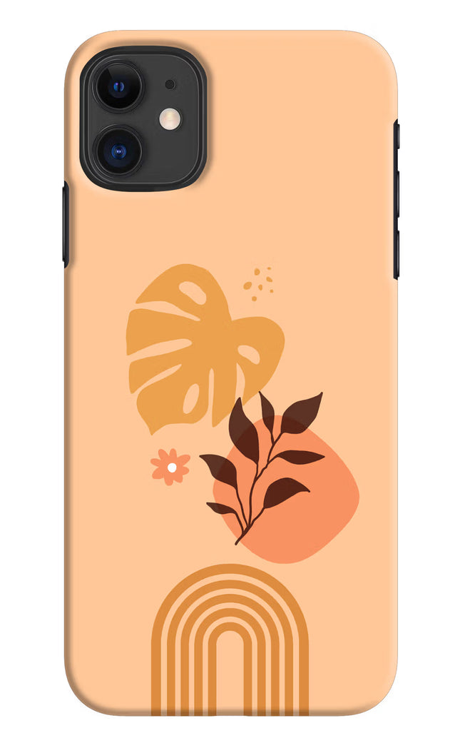 Bohemian Art iPhone 11 Hard Case Back Cover by Casekaro