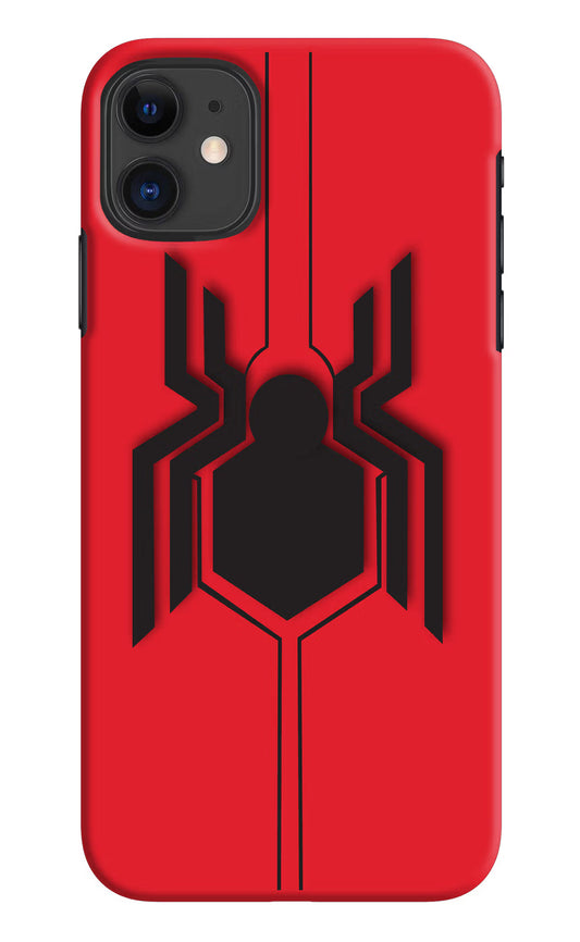 Spider iPhone 11 Hard Case Back Cover by Casekaro