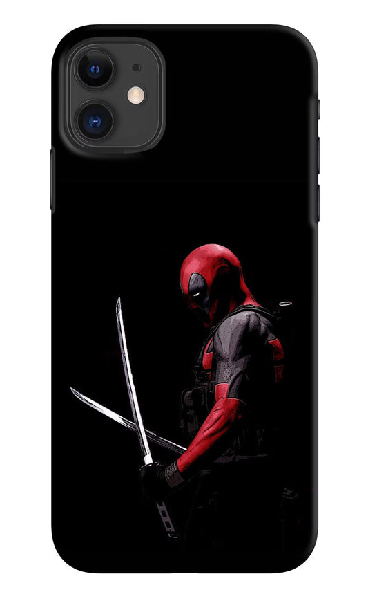 Deadpool iPhone 11 Hard Case Back Cover by Casekaro