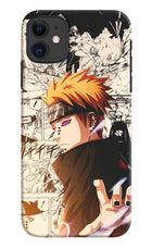 Pain Anime iPhone 11 Hard Case Back Cover by Casekaro