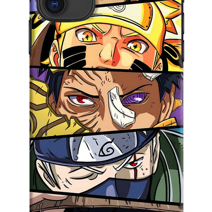 Naruto Character iPhone 11 Hard Case Back Cover by Casekaro