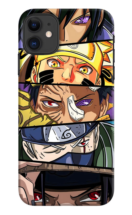 Naruto Character iPhone 11 Hard Case Back Cover by Casekaro
