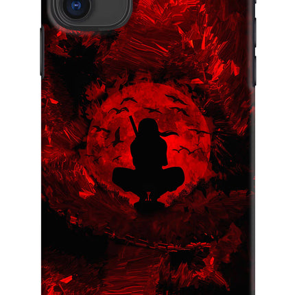 Itachi Uchiha iPhone 11 Hard Case Back Cover by Casekaro