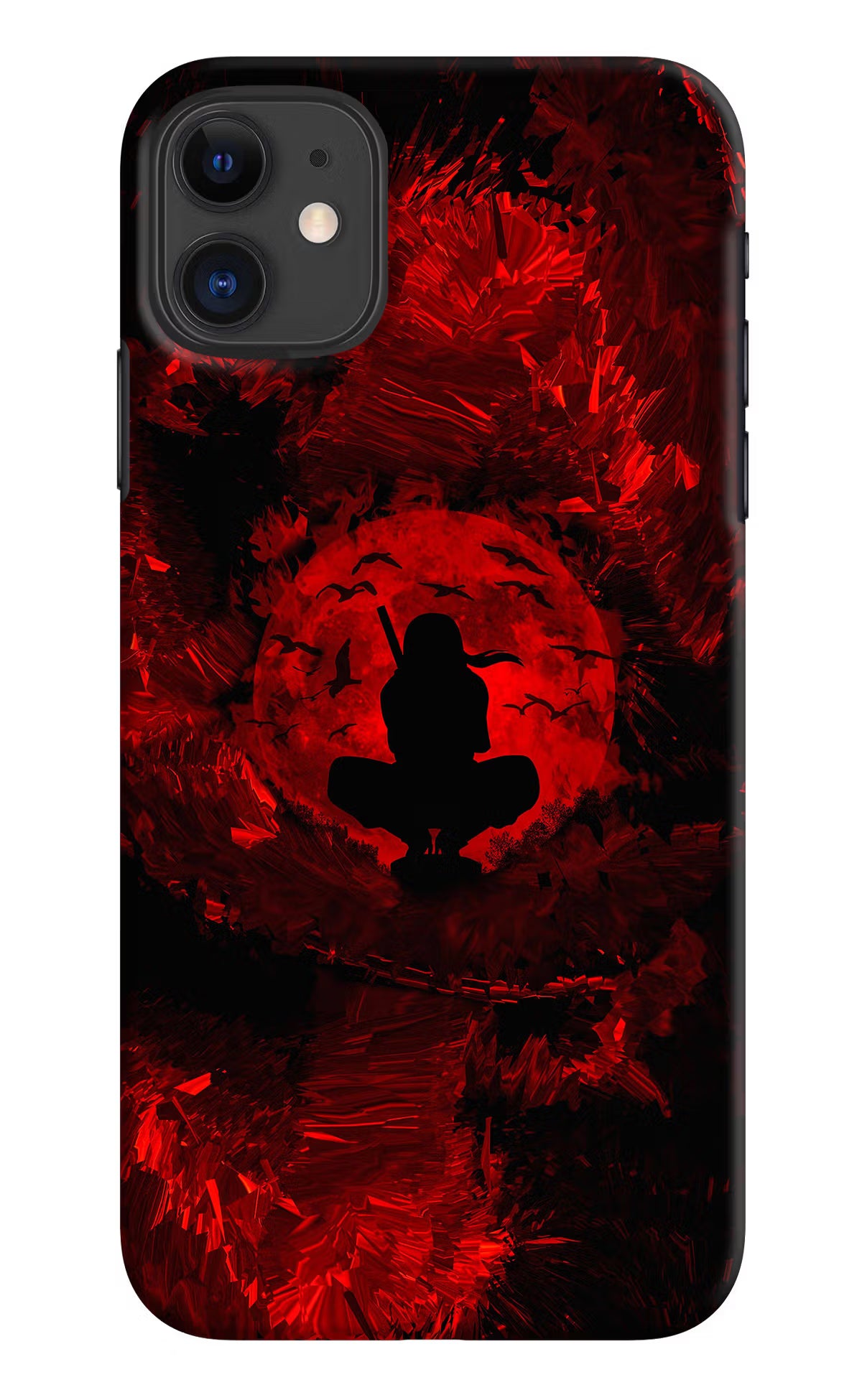 Itachi Uchiha iPhone 11 Hard Case Back Cover by Casekaro