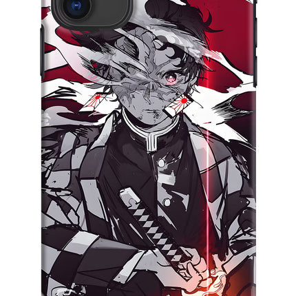 Demon Slayer iPhone 11 Hard Case Back Cover by Casekaro