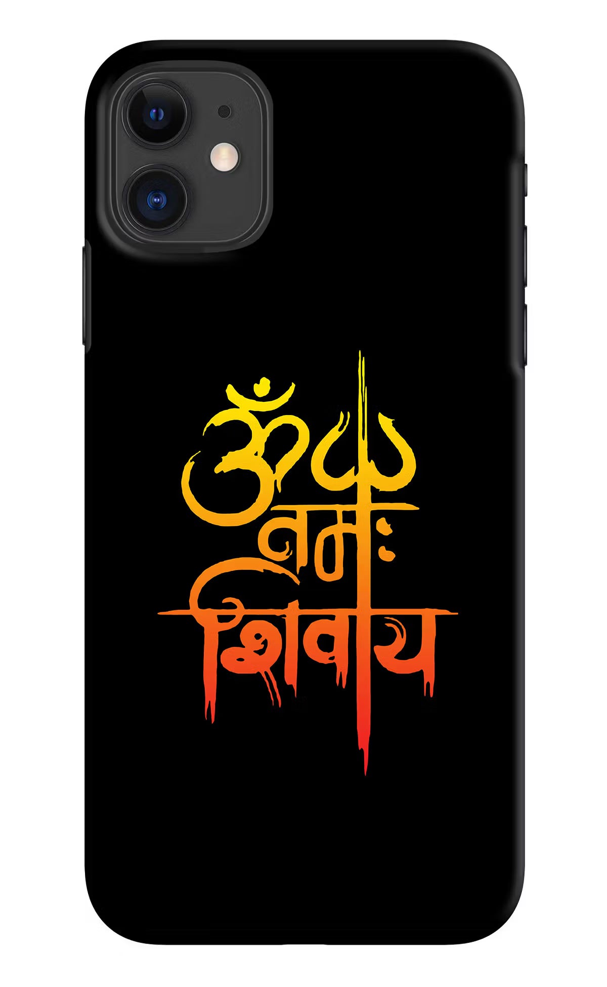 Om Namah Shivay iPhone 11 Hard Case Back Cover by Casekaro