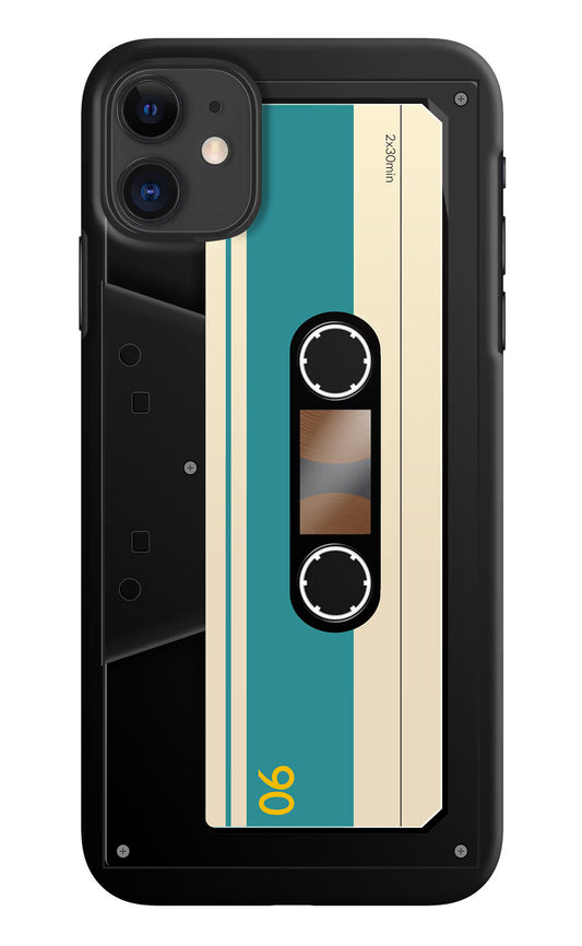 Cassette iPhone 11 Hard Case Back Cover by Casekaro