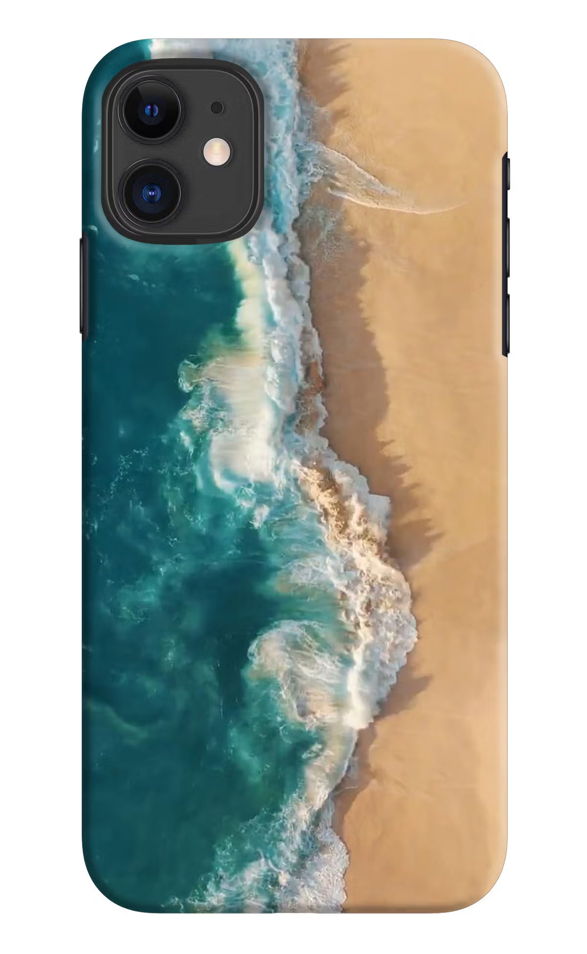 Ocean Beach iPhone 11 Hard Case Back Cover by Casekaro