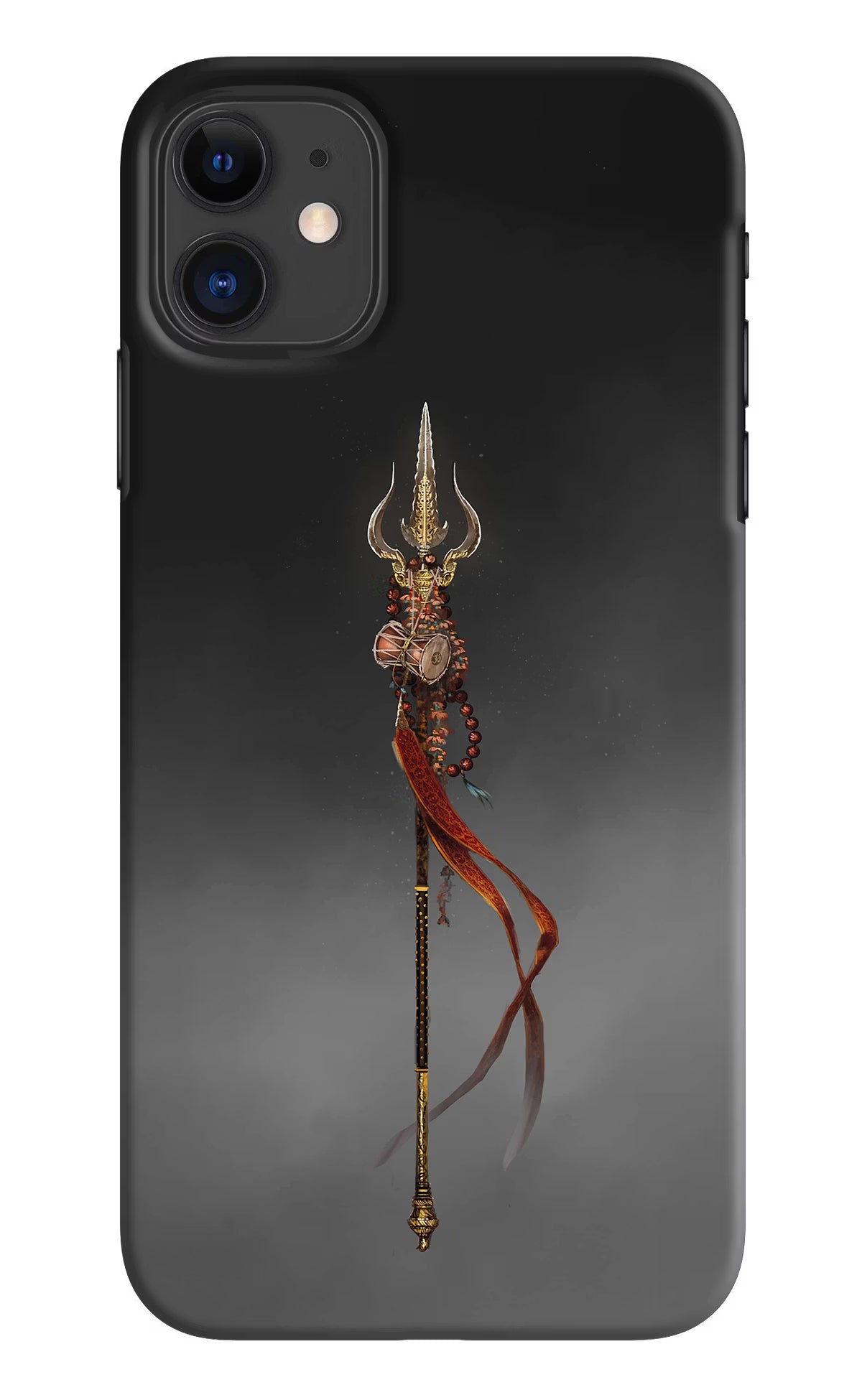 Shiv Trishul iPhone 11 Hard Case Back Cover by Casekaro
