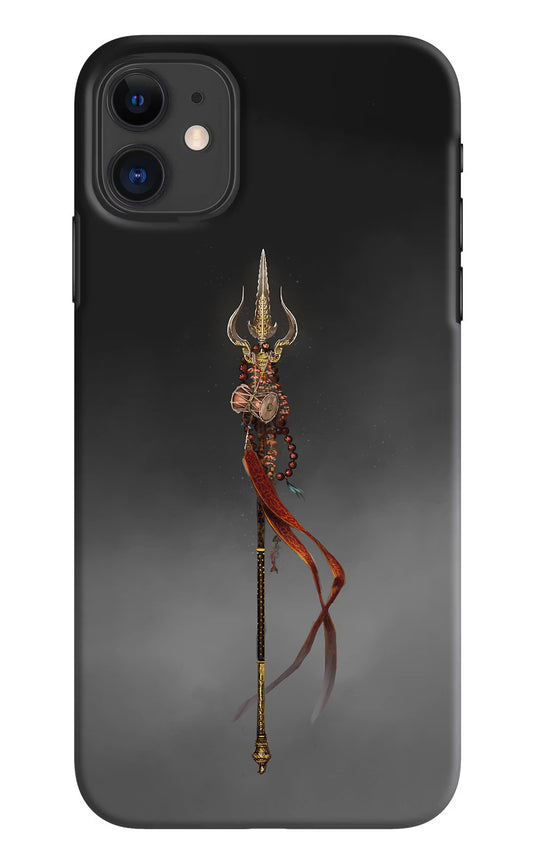 Shiv Trishul iPhone 11 Hard Case Back Cover by Casekaro