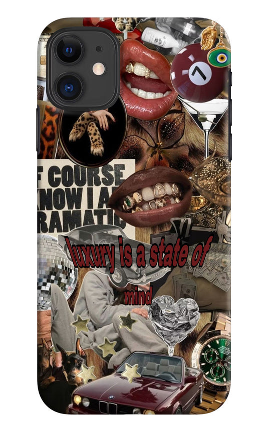 Luxury iPhone 11 Hard Case Back Cover by Casekaro