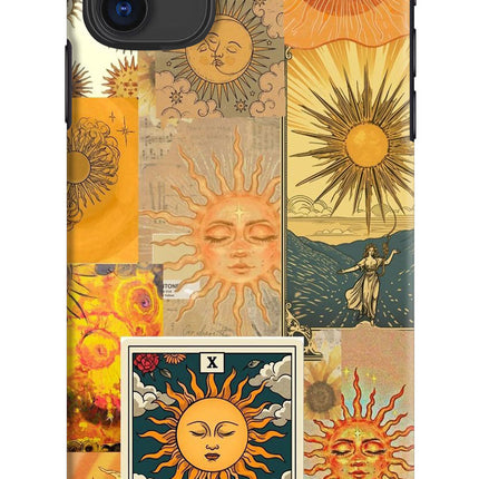 Sun iPhone 11 Hard Case Back Cover by Casekaro