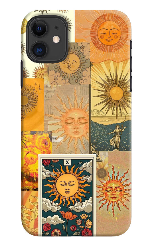 Sun iPhone 11 Hard Case Back Cover by Casekaro
