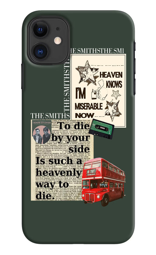 The Smiths iPhone 11 Hard Case Back Cover by Casekaro