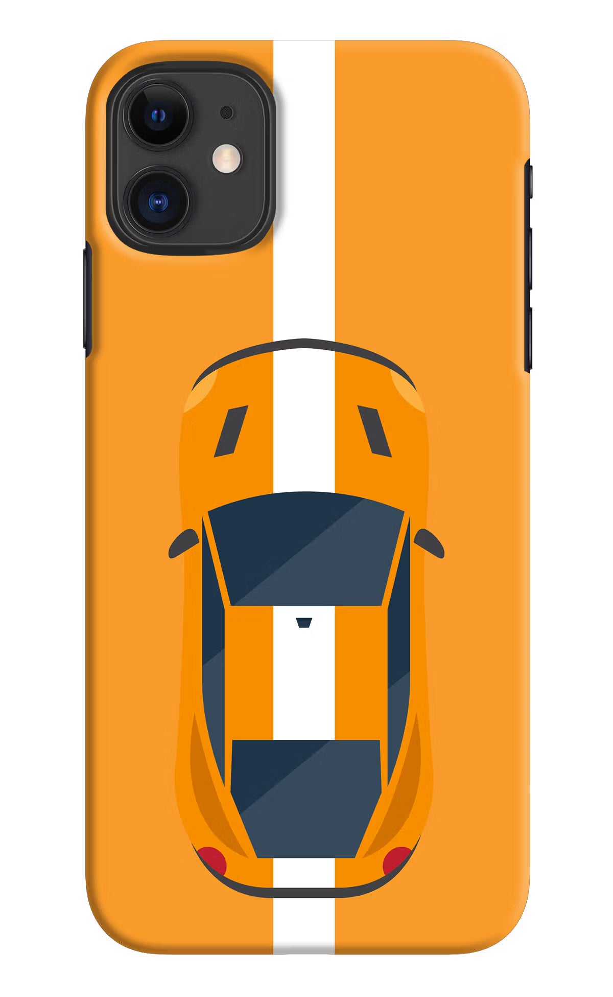 Highway Pursuit iPhone 11 Hard Case Back Cover by Casekaro