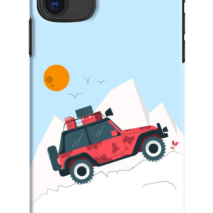 Mountain Trail Beast iPhone 11 Hard Case Back Cover by Casekaro