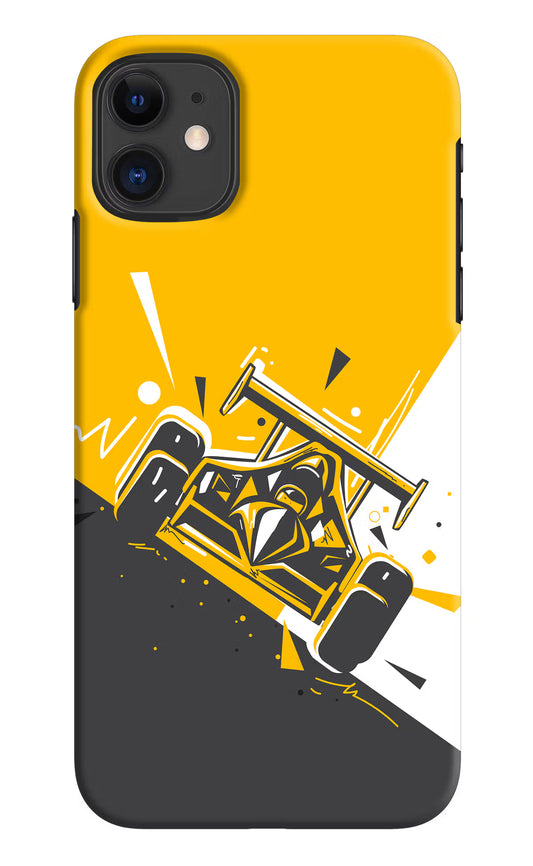 Track King iPhone 11 Hard Case Back Cover by Casekaro