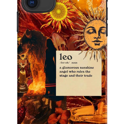 Leo Zodiac iPhone 11 Hard Case Back Cover by Casekaro