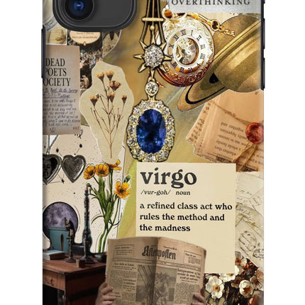 Virgo Zodiac iPhone 11 Hard Case Back Cover by Casekaro
