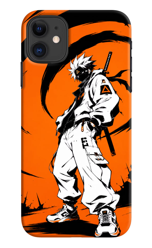 Street Samurai  iPhone 11 Hard Case Back Cover by Casekaro