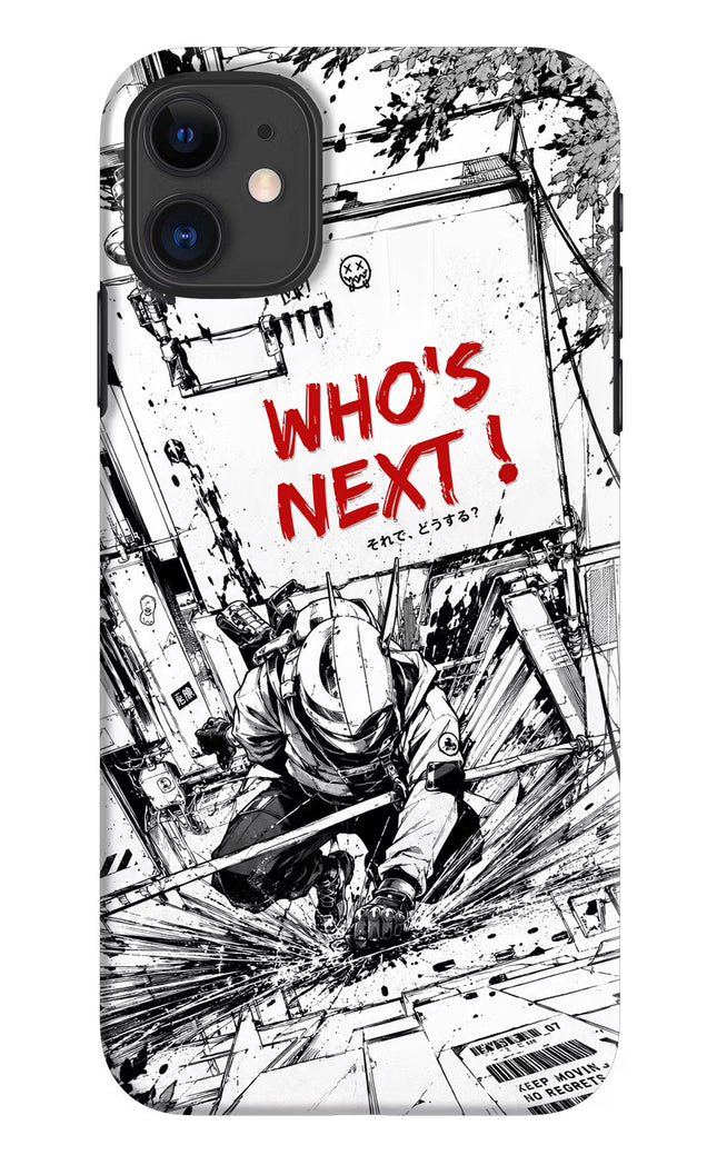 Who's Next iPhone 11 Hard Case Back Cover by Casekaro
