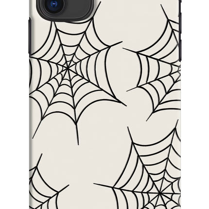 Spider Web iPhone 11 Hard Case Back Cover by Casekaro