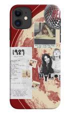 Taylor Swift iPhone 11 Hard Case Back Cover by Casekaro