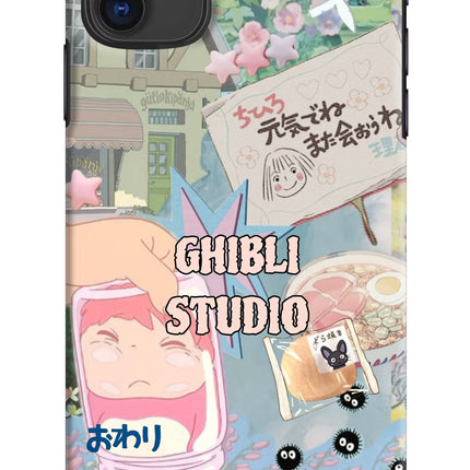 Studio Ghibli iPhone 11 Hard Case Back Cover by Casekaro