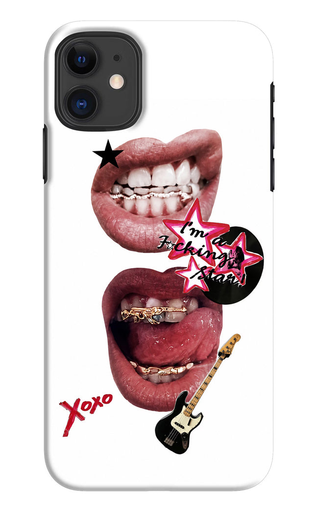 Rockstar iPhone 11 Hard Case Back Cover by Casekaro
