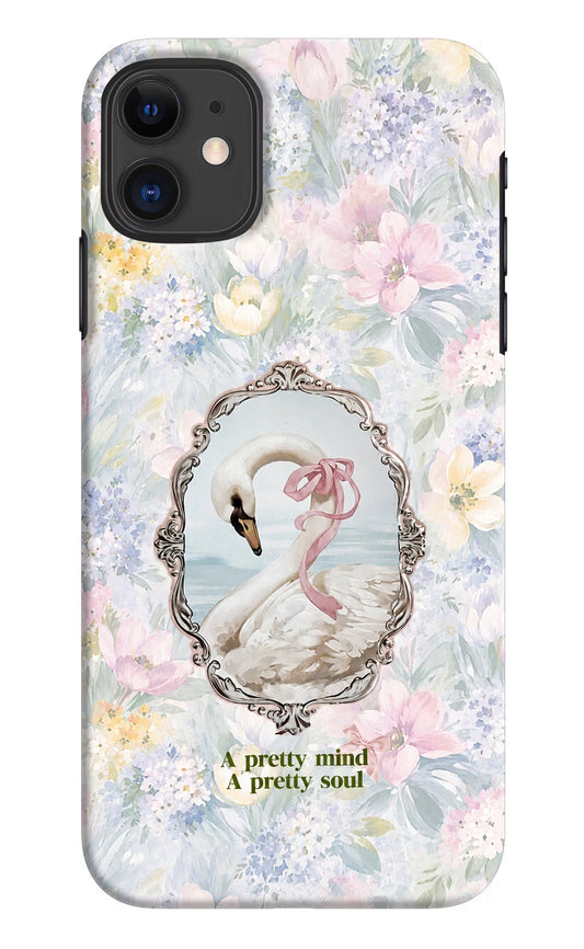 Pretty Mind Pretty Soul iPhone 11 Back Cover