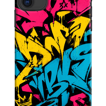 Graffiti Vibe iPhone 11 Hard Case Back Cover by Casekaro
