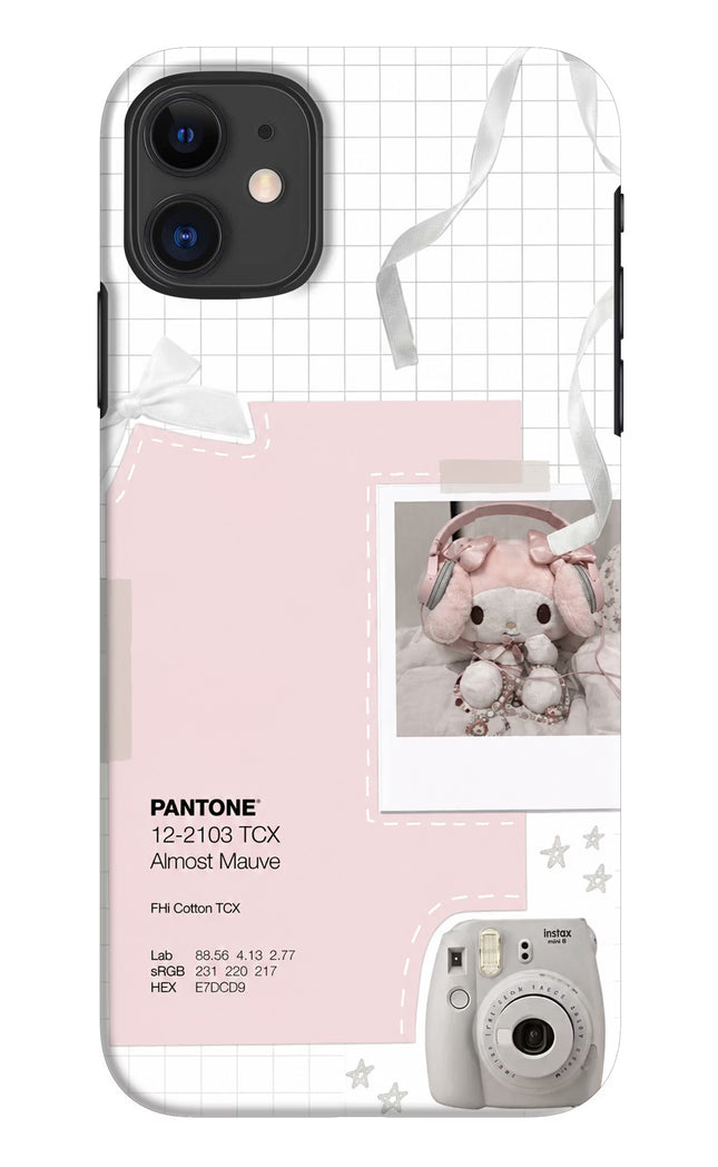 Pantone Asthetic iPhone 11 Hard Case Back Cover by Casekaro