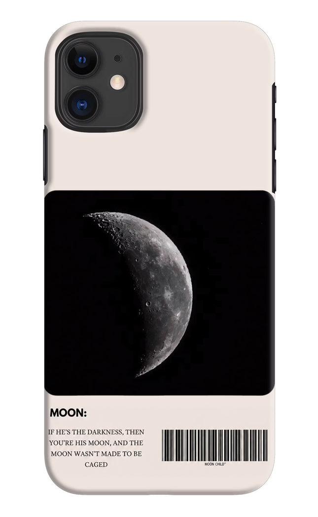 Moon Phase iPhone 11 Hard Case Back Cover by Casekaro