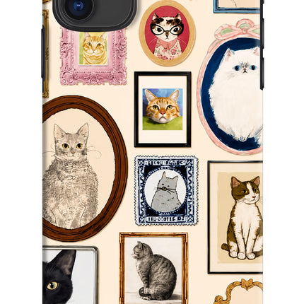 Mirror Cats iPhone 11 Hard Case Back Cover by Casekaro