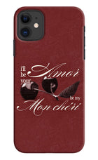 Velvet Cherry iPhone 11 Hard Case Back Cover by Casekaro