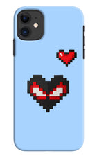 Peter Heart iPhone 11 Hard Case Back Cover by Casekaro