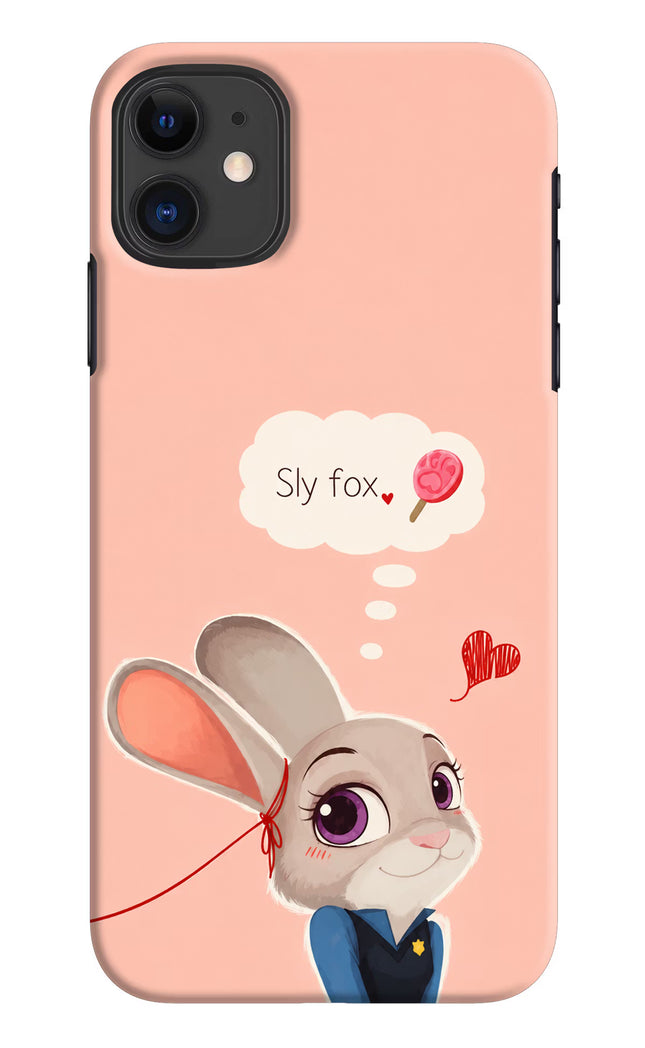 Judy Charm iPhone 11 Hard Case Back Cover by Casekaro