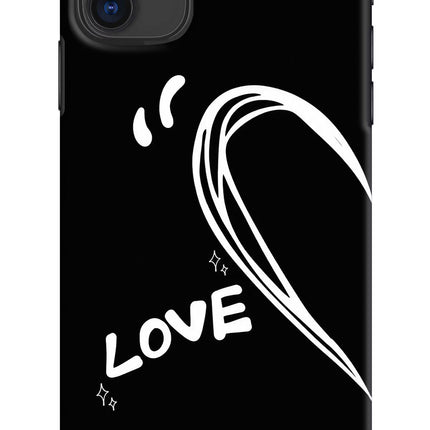 Love Line iPhone 11 Hard Case Back Cover by Casekaro