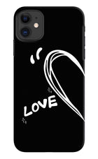Love Line iPhone 11 Hard Case Back Cover by Casekaro